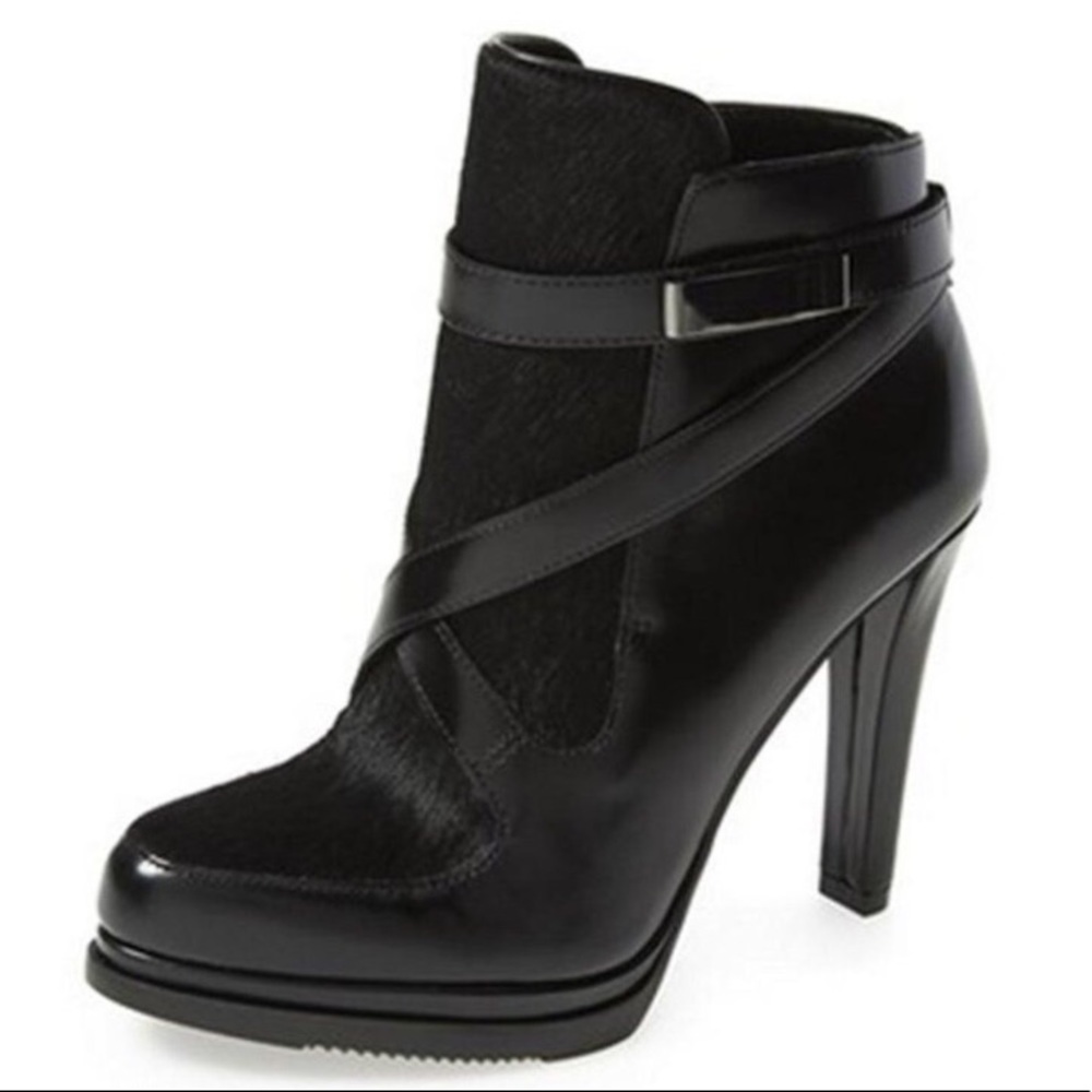 🔥French Connection Serena calf hair booties